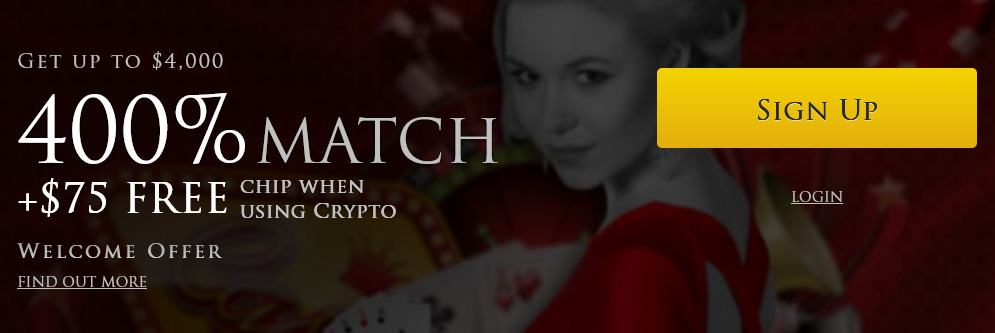 Lucky red casino get up to $4,000 welcome bonus