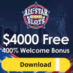 All star slots get $4000 welcome bonus