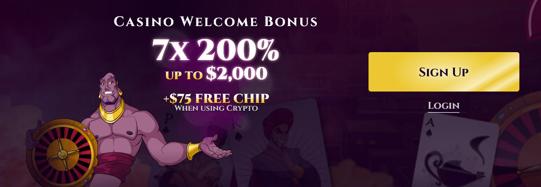 Aladdins gold caisno infos welcome package