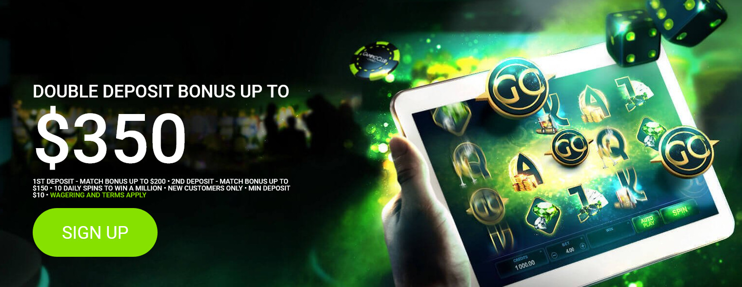 Gaming club casino double deposit bonus
