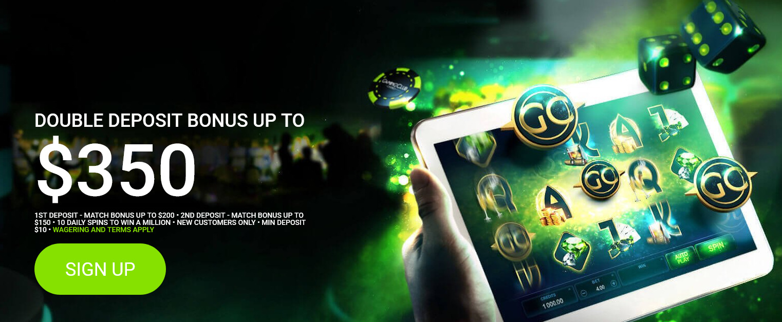 Gaming club casino double deposit bonus