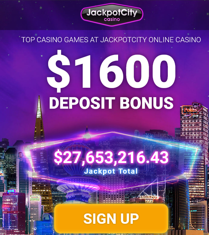 Jackpotcity casino infos your welcome bonus