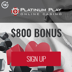 Platinum play casino infos your welcome bonus