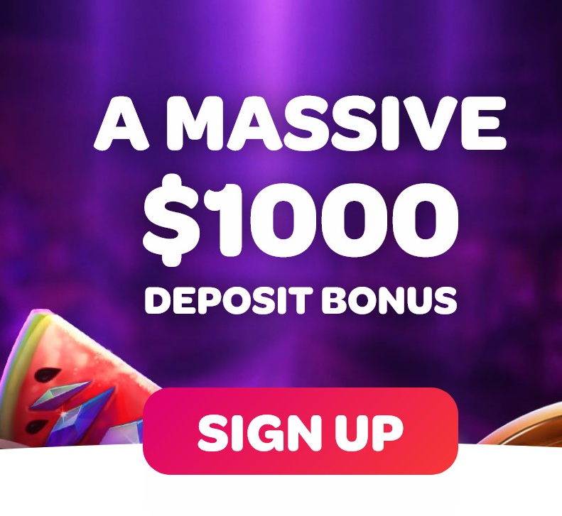 Spin casino a massive 1000 deposit bonus